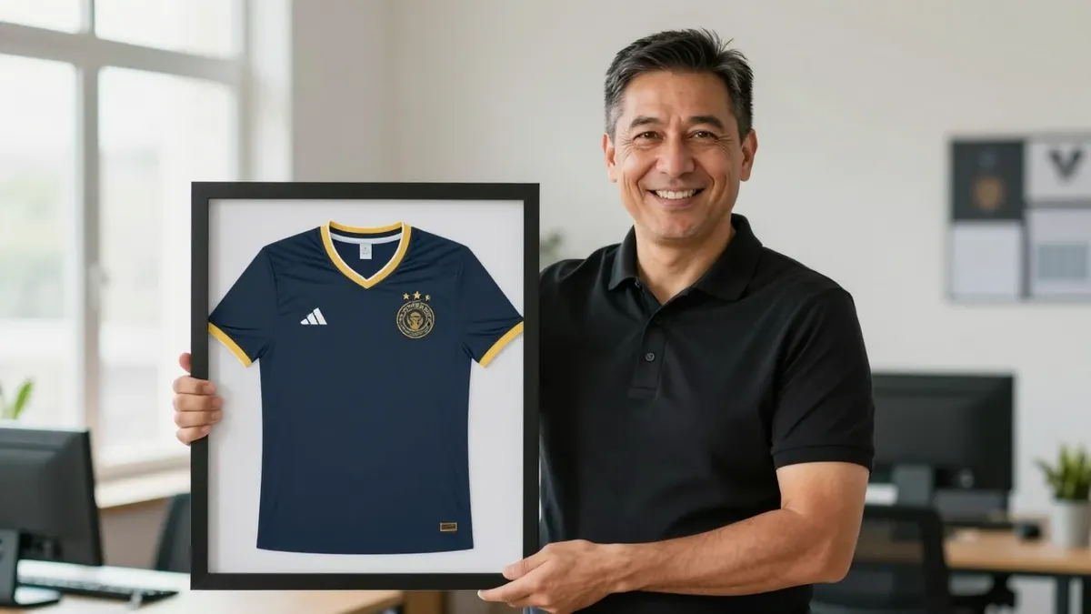 Lifelong Grimsby Town supporter Liam Ebbs has launched GameFrame, a UK-made display frame for sports jerseys, conceived...