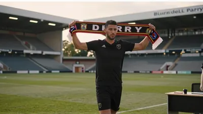 Grimsby winger Burns signs for Derry City in summer transfer